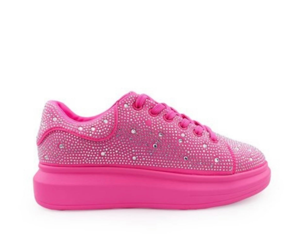 HOT PINK STONE KICKS