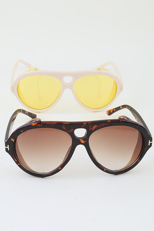 Modern Aviator Sunglasses