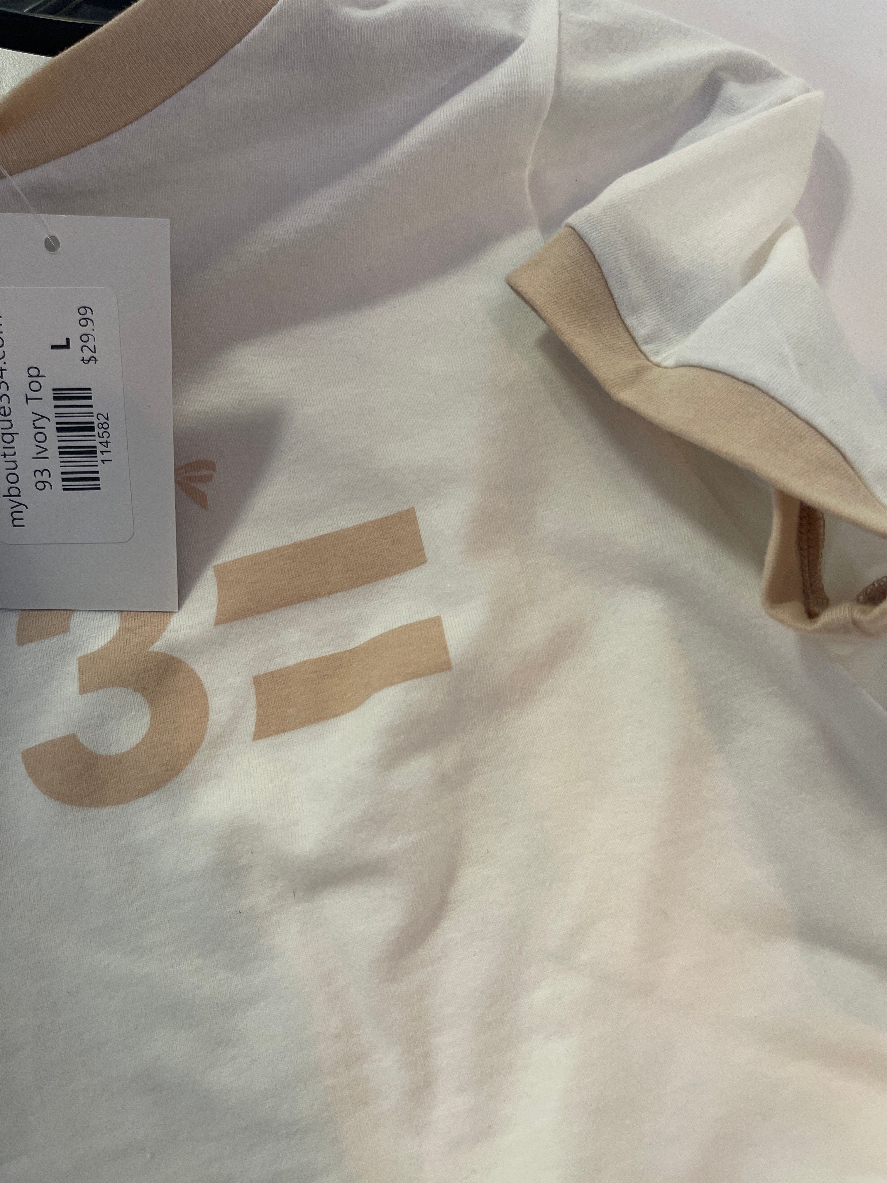 93 Ivory Top
