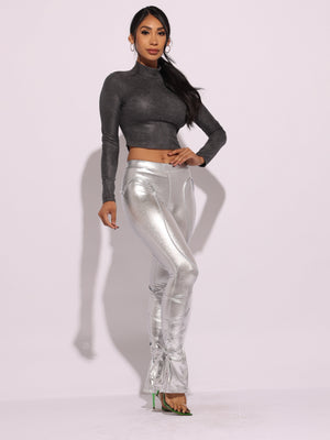 Metallic Pants