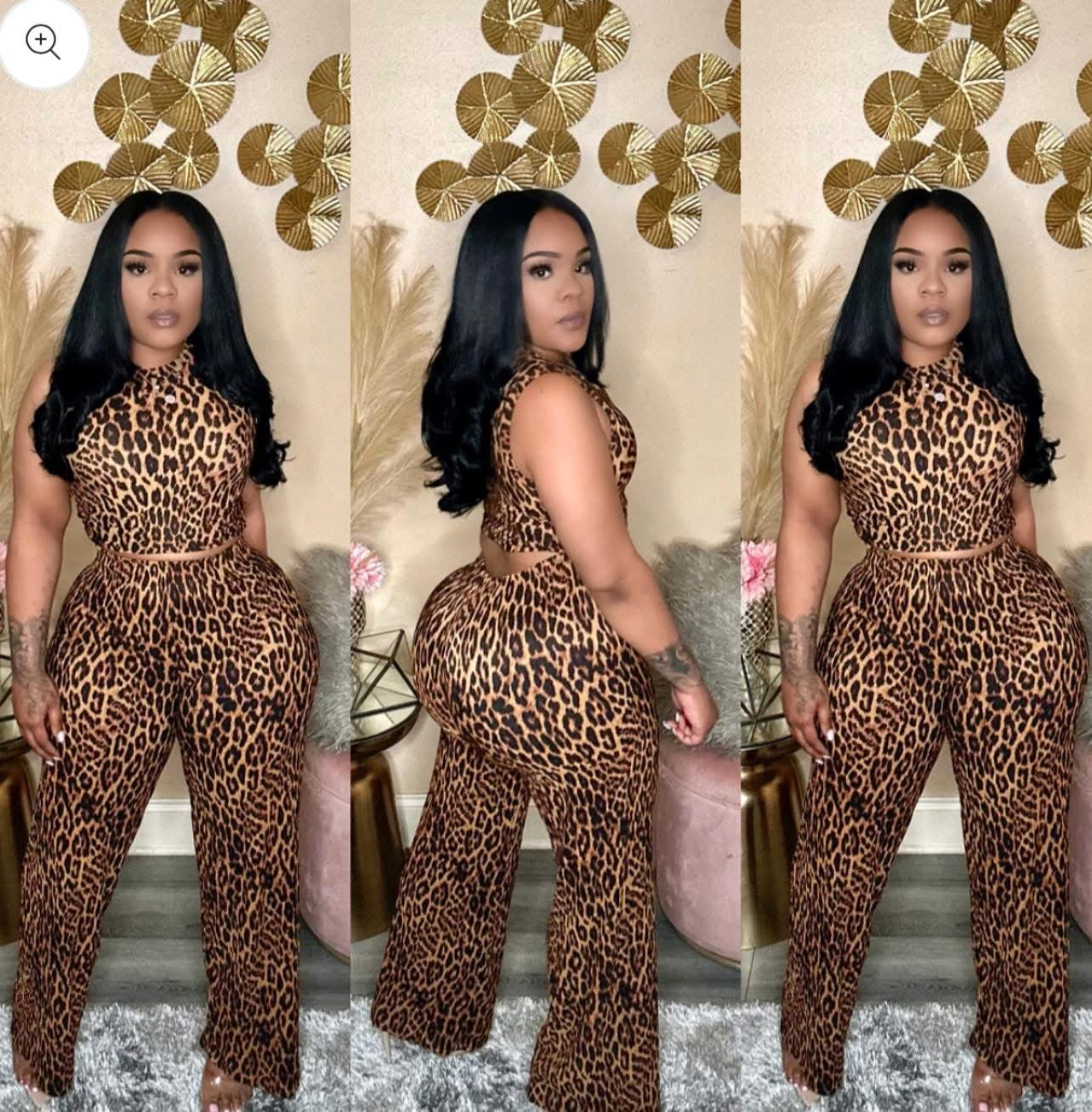 LEOPARD BABE SET