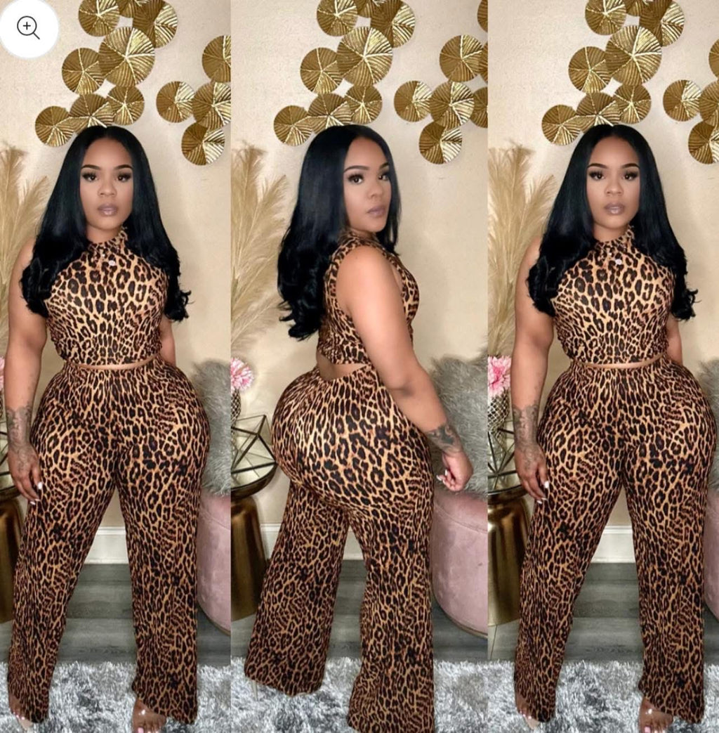 LEOPARD BABE SET