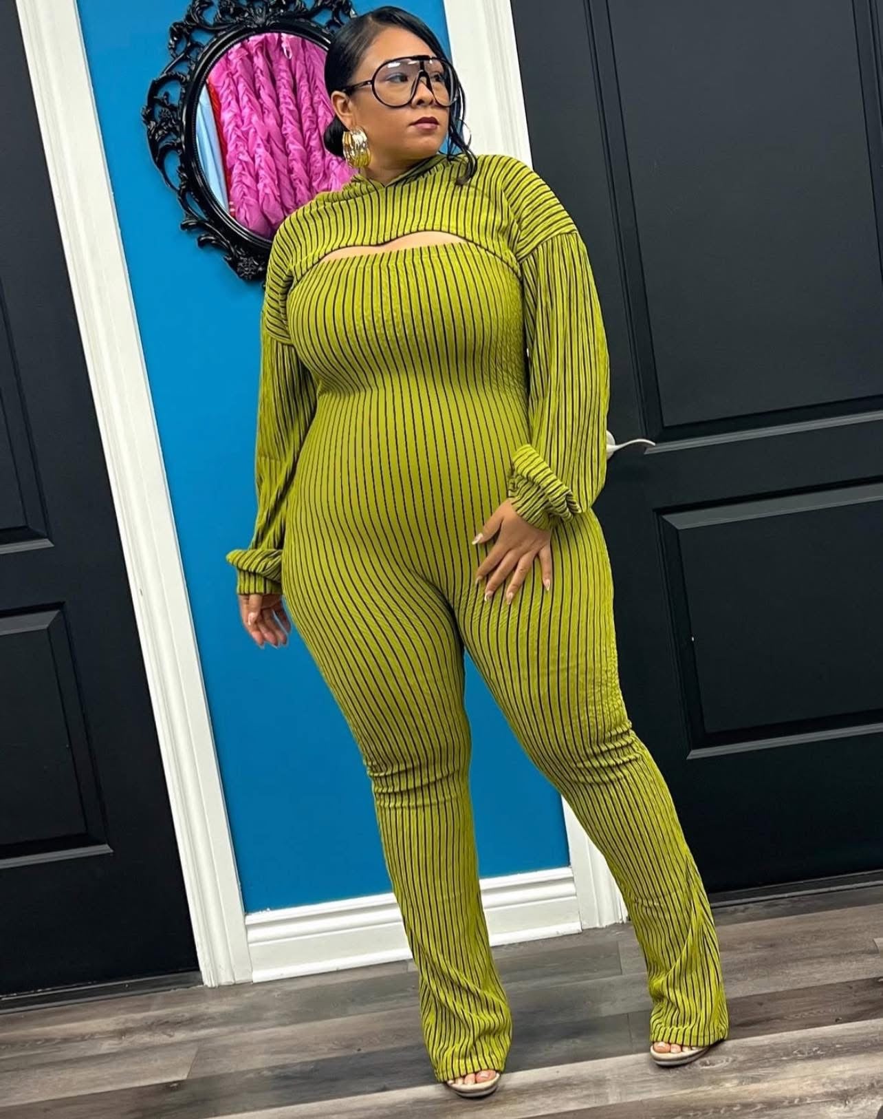 Just For Fun 2pc Jumpsuit