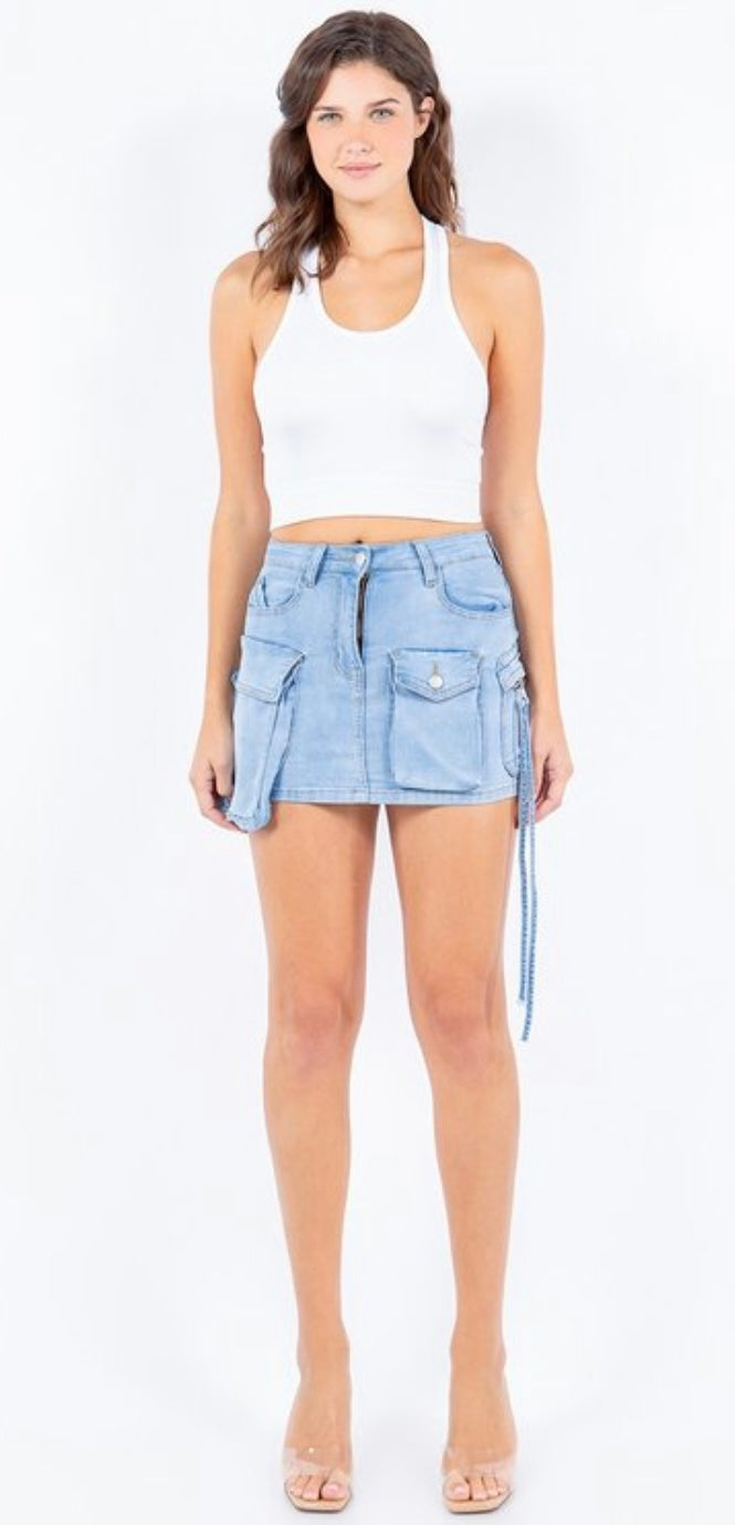 Bella Denim Skirt