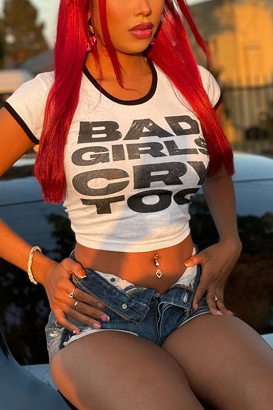 BAD GIRL'S CRY TOP