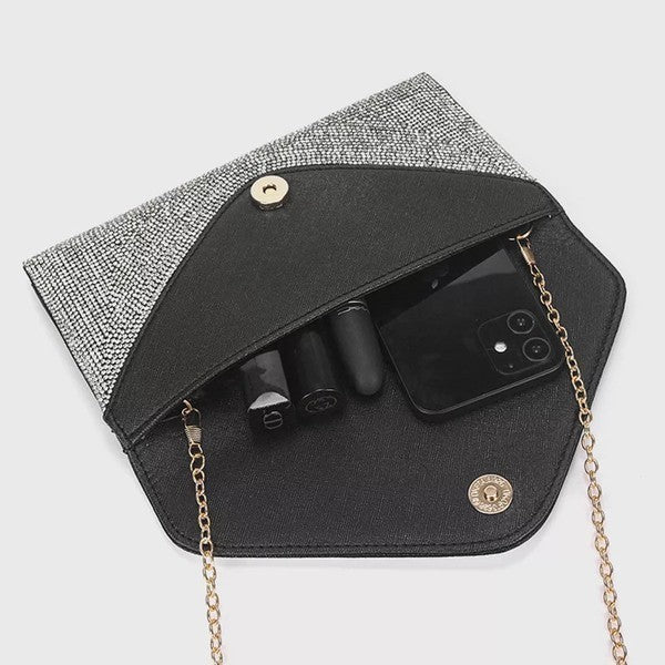 VEGAS CRYSTAL CLUTCH