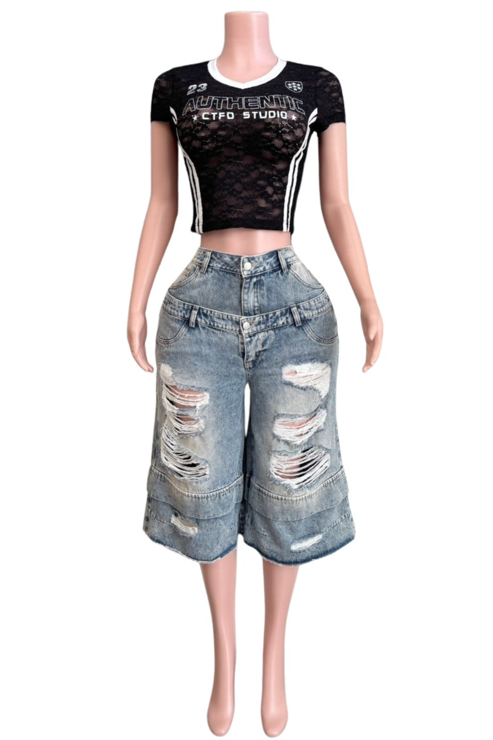 AUTHENTIC TOP "BLK"