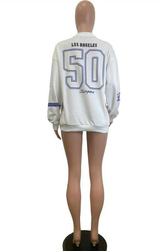 LA DODGERS SWEATER