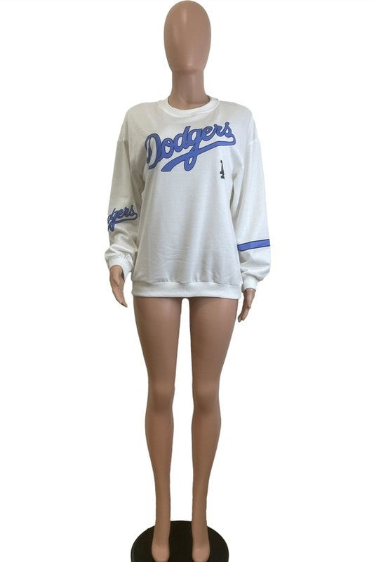 LA DODGERS SWEATER