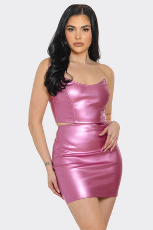Scan Skirt Set