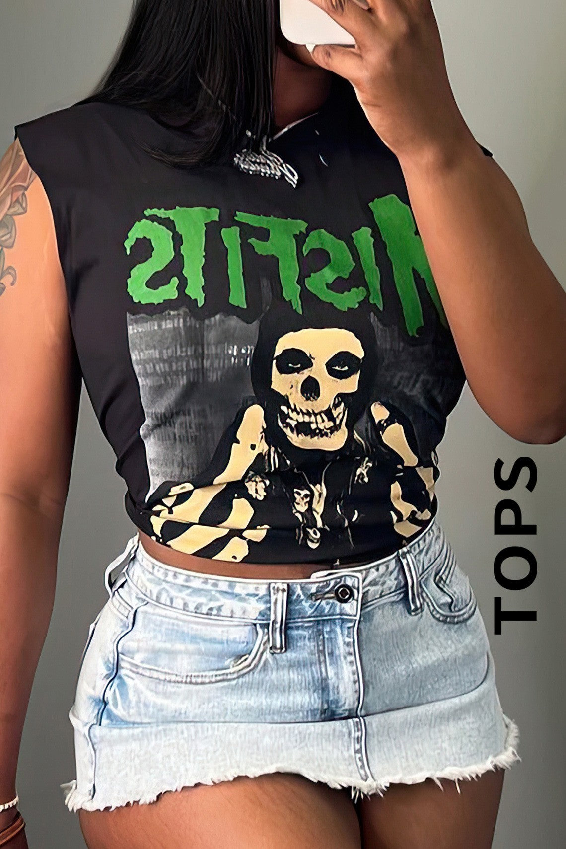 MISSFIT SKULL TOP