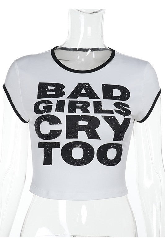 BAD GIRL'S CRY TOP