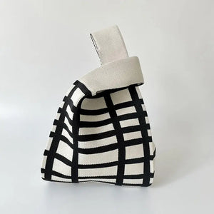 Classic Stripe Woven Bag