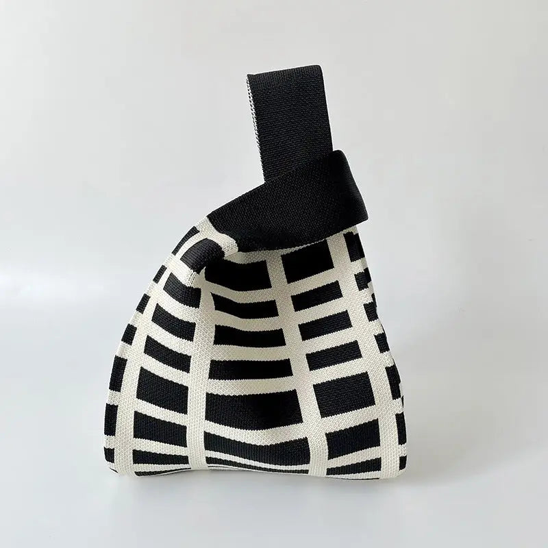 Classic Stripe Woven Bag