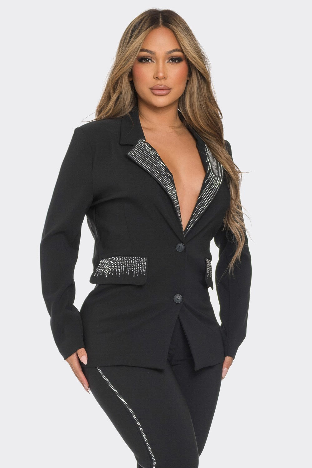 Rhinestone Blazer