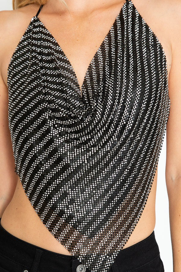 Rhinestone Top