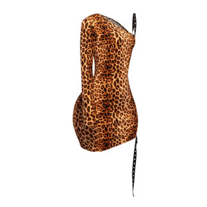 Irisha Leopard Dress