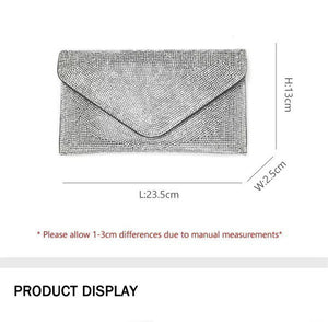 VEGAS CRYSTAL CLUTCH