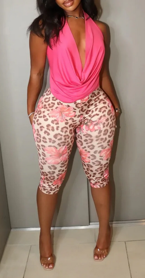 Dalia Leopard Set