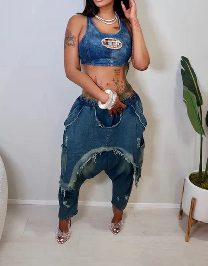 J LO DENIM BOTTOMS reg.$154