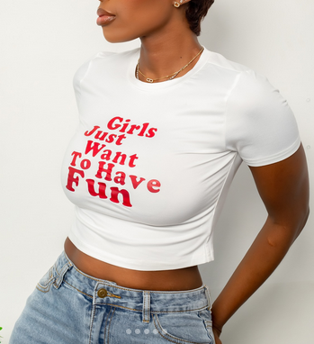 Girl Fun Top