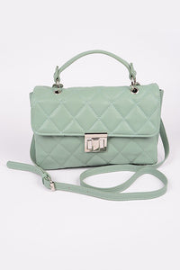 Alir Faux Leather Clutch