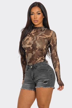 Paris Denim Shorts