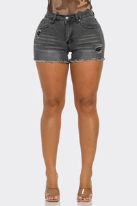 Paris Denim Shorts