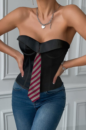 Necktie Corset