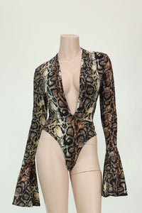Amar Bodysuit (brown)