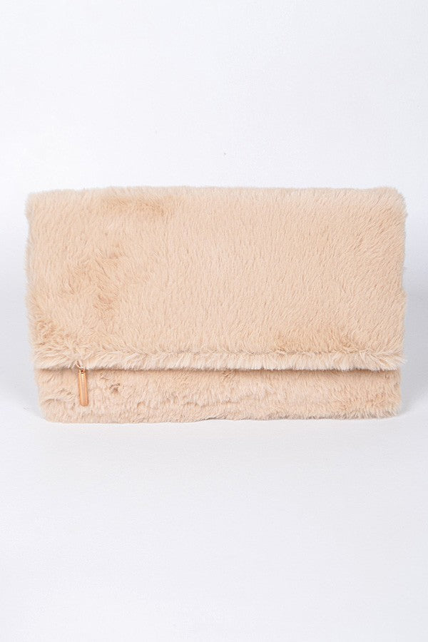 Bella Fur Clutch