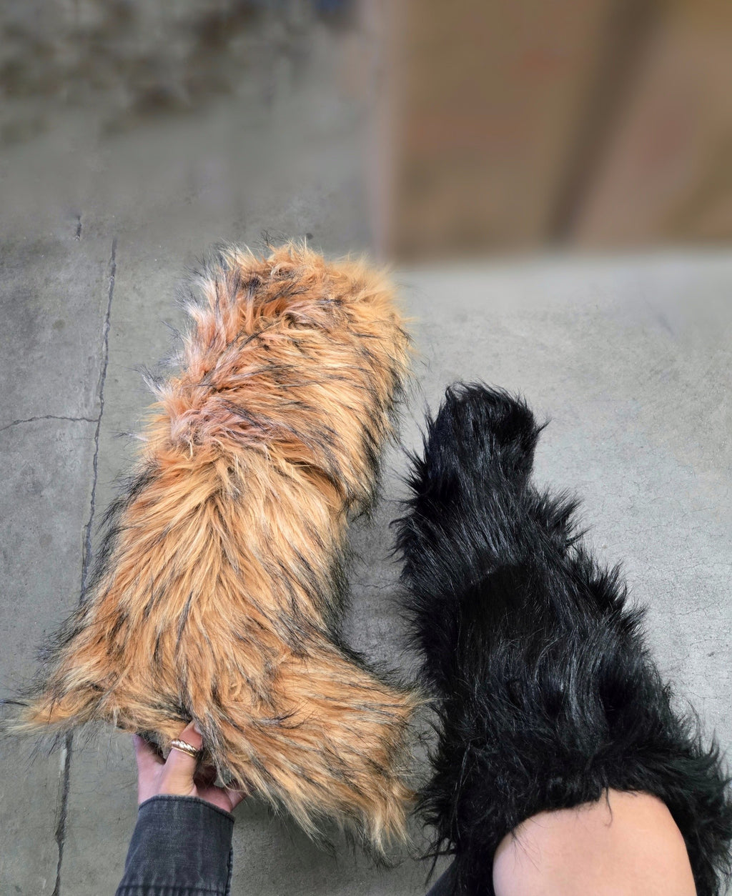 Lengthy Fur Boots