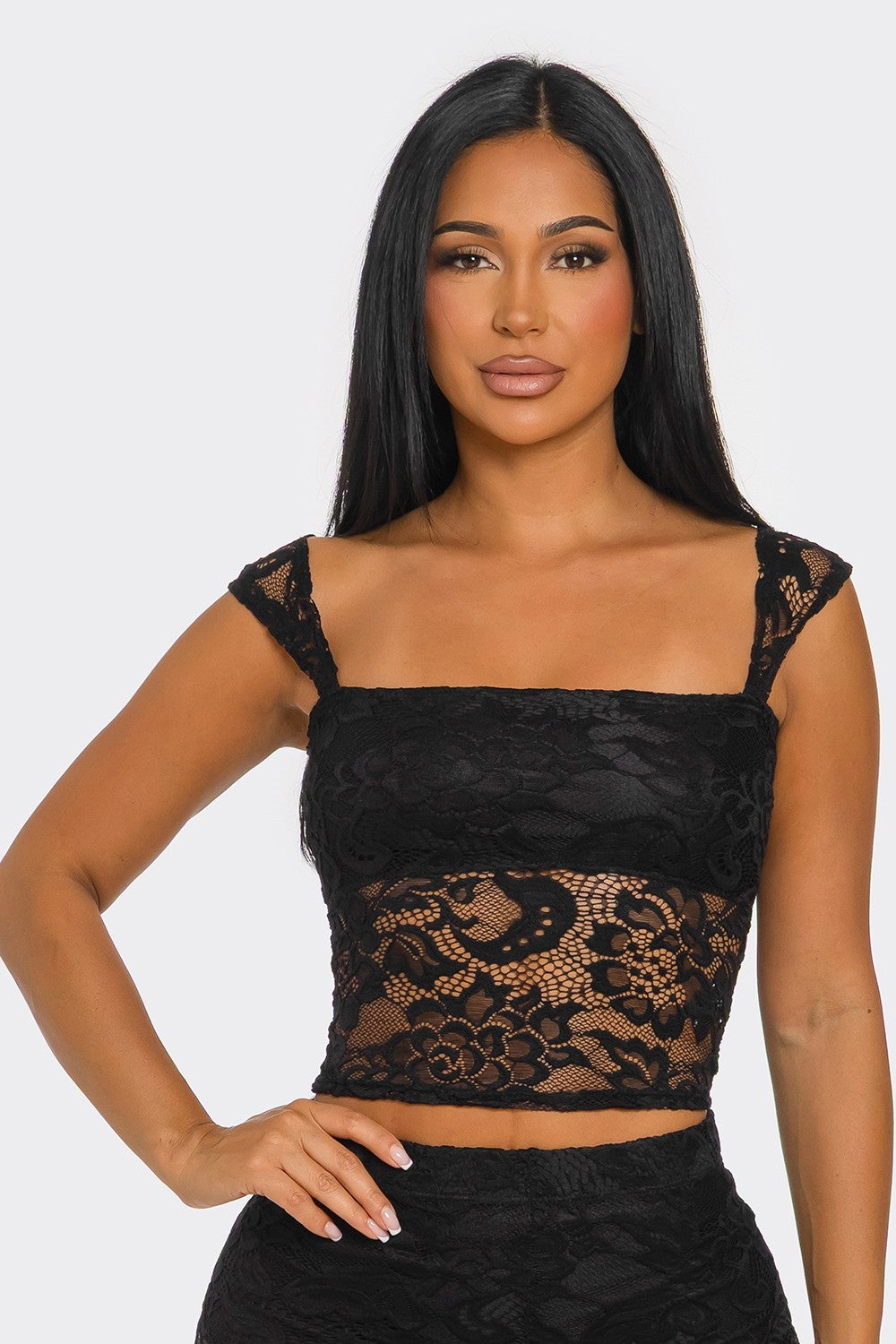 Maya Lace Crop Top
