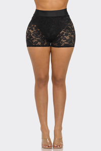 Simya Lace Shorts