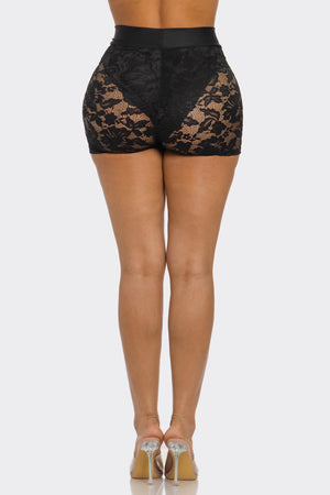 Simya Lace Shorts