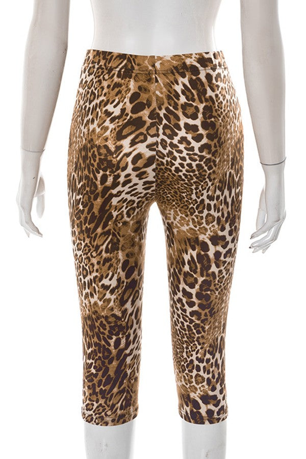 Jira Leopard Capri