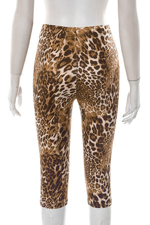 Jira Leopard Capri