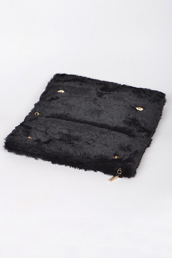 Bella Fur Clutch