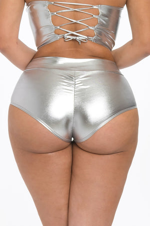 Palace Silver Booty Shorts