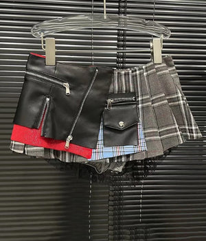 PATCH MINI SKIRT