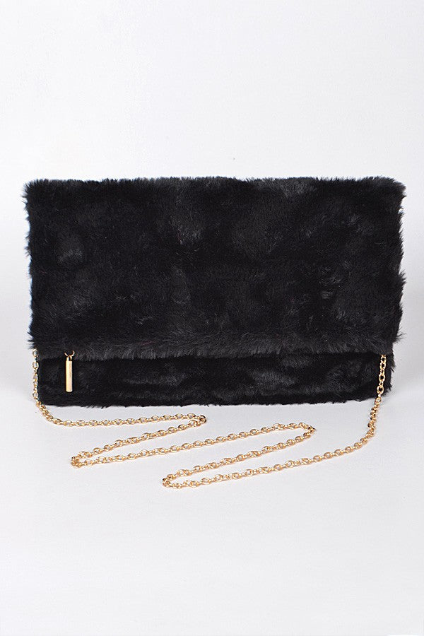 Bella Fur Clutch