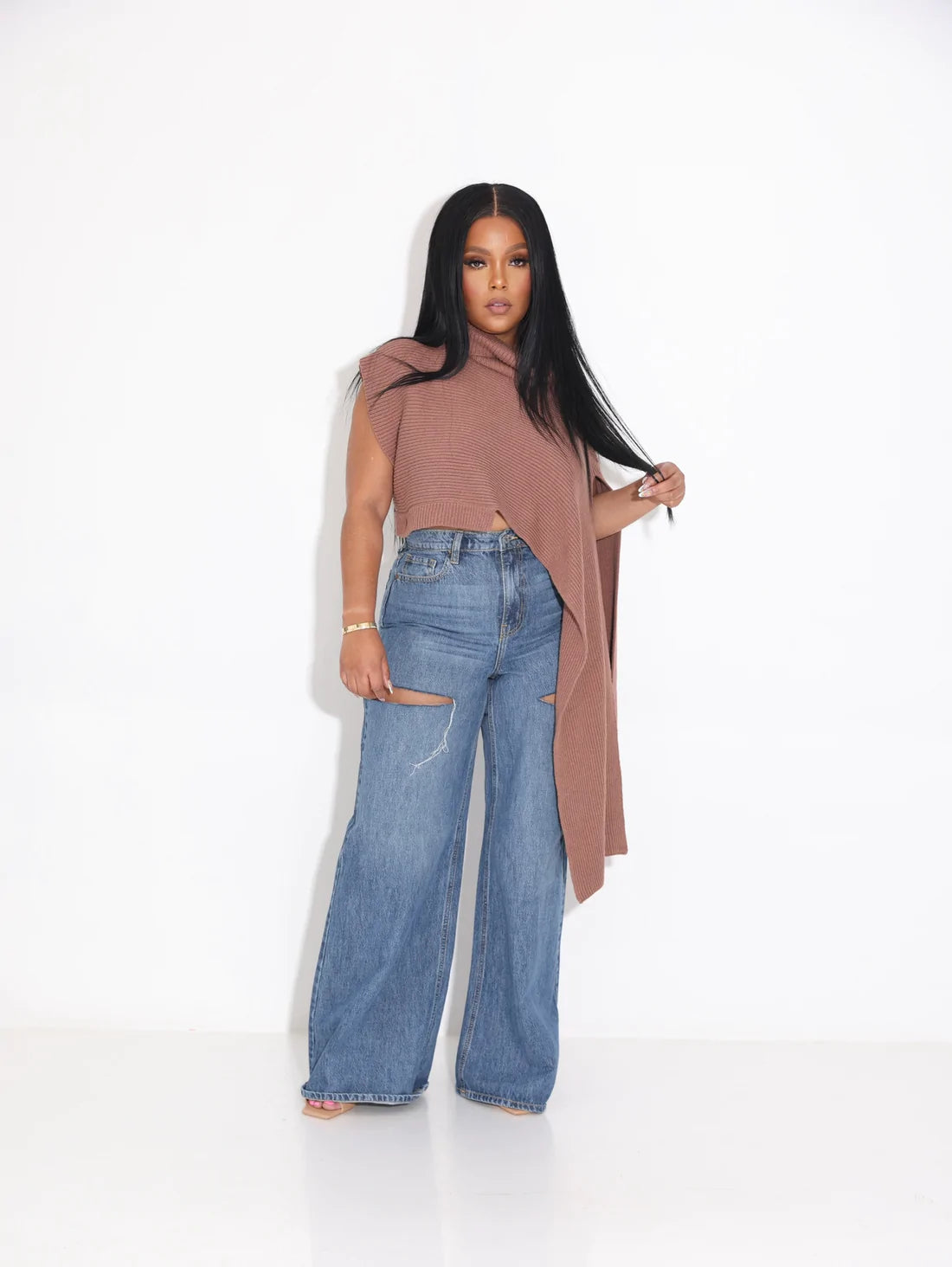 Killed It | Cropped Sweater